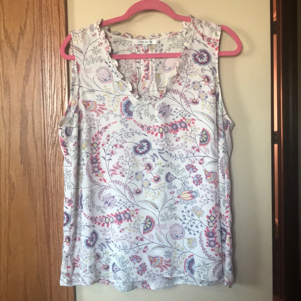 Rose + Olive dress shirt
